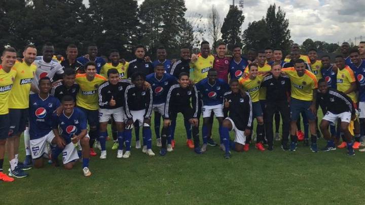 Millonarios Sub 20 y Selección Colombia