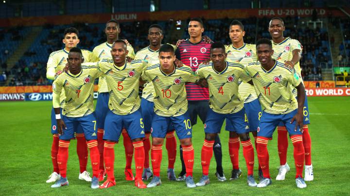 1x1 de la Selección Colombia Sub 20 que goleó a Tahití.