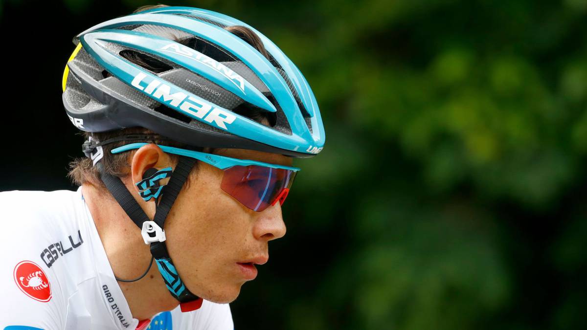 Miguel Ángel López en etapa 19 del Giro de Italia 2019