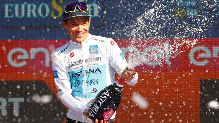Miguel Ángel López se quedó con el título del mejor joven el Giro de Italia 2019.