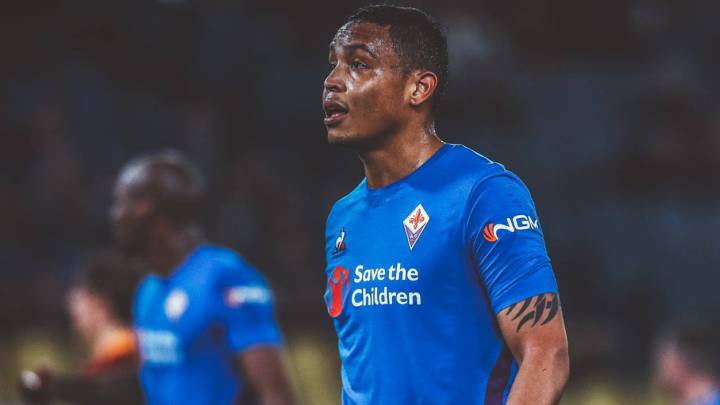 Luis Fernando Muriel, delantero de la Firorentina