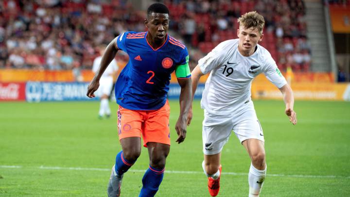 Carlos Cuesta, capitán y referente de la Selección Colombia Sub 20 que juega el Mundial en Polonia