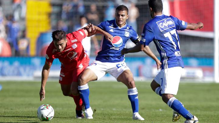 Millonarios perdió ante América en El Campín y quedó fuera de la final de la Liga Águila I-2019