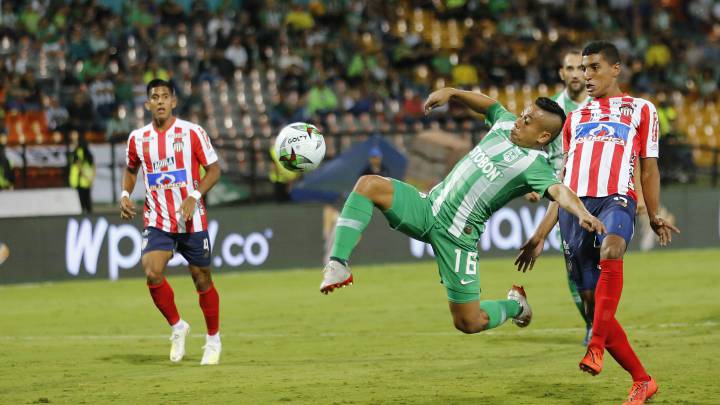 Atlético Nacional terminó su participación en la Liga Águila al ser derrotado por Junior de Barranquilla en la última jornada de los cuadrangulares