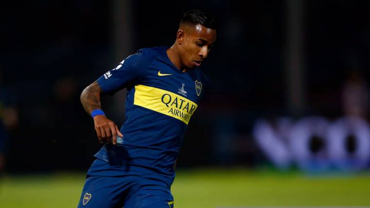 Sebastián Villa, atacante colombiano de Boca Juniors