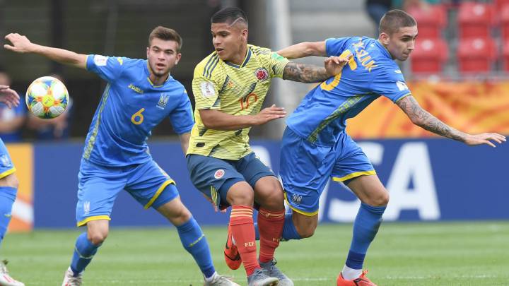 La Selección Colombia Sub 20 enfrentó a Ucrania en los cuartos de final del Mundial de la categoría en donde quedó eliminada por un error del arquero Mier