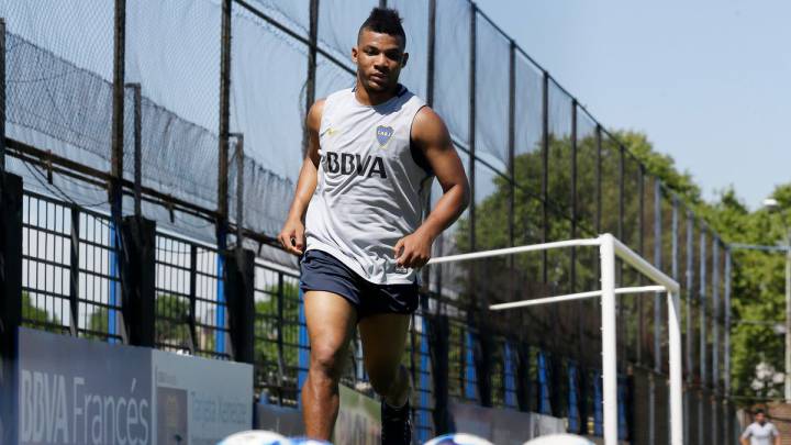 Frank Fabra, lateral izquierdo de Boca Juniors