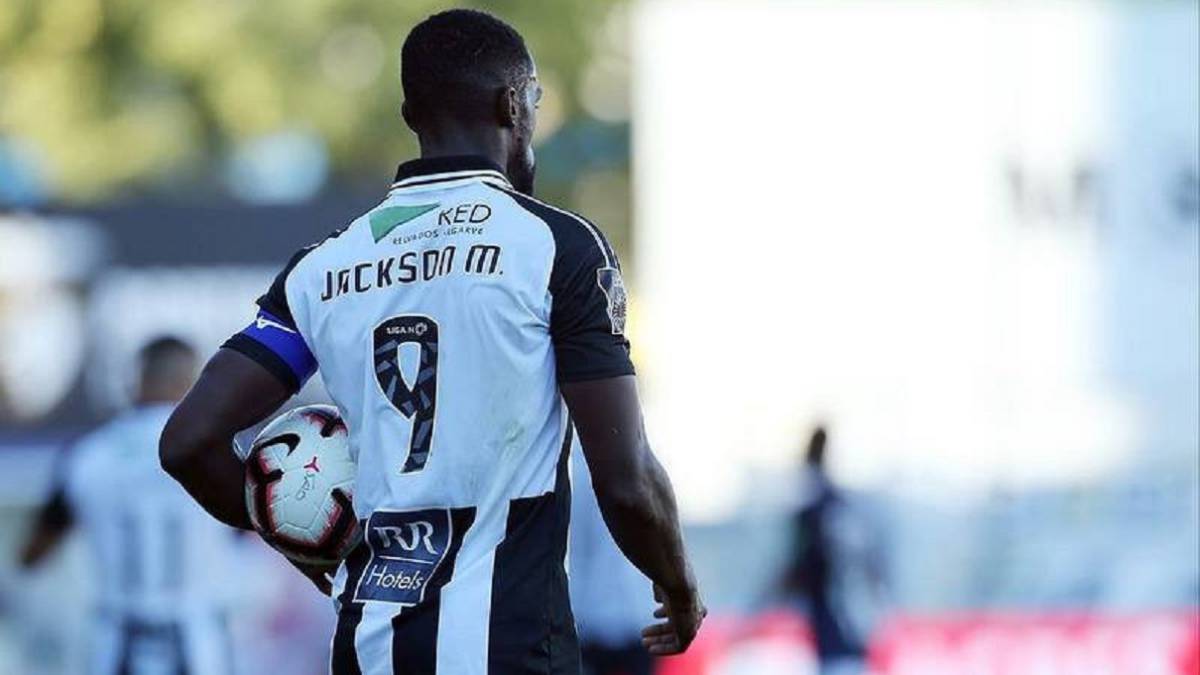 Jackson Martínez delantero del Portimonense
