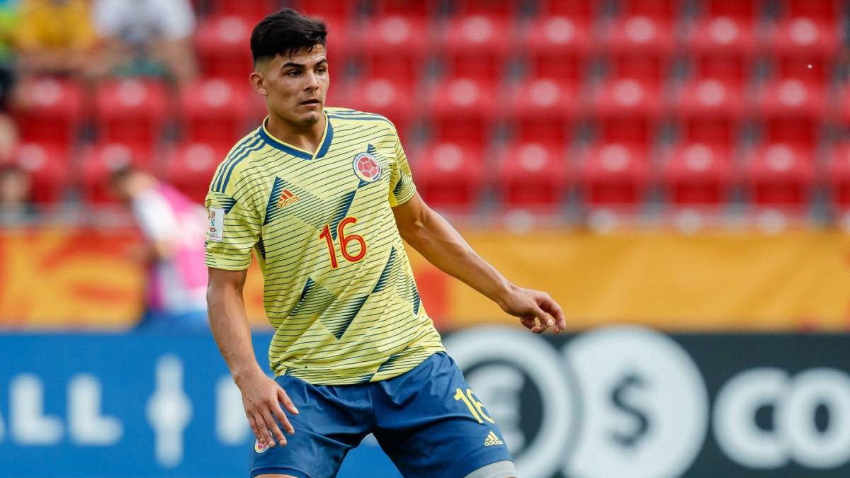 Brayan Vera, lateral izquierdo de la Selección Colombia Sub 20