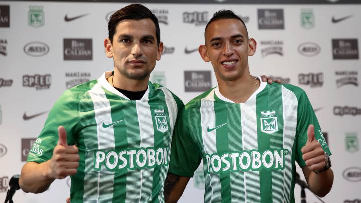 Nacional presenta a Tino Costa y Neyder Moreno, sus nuevos refuerzos
