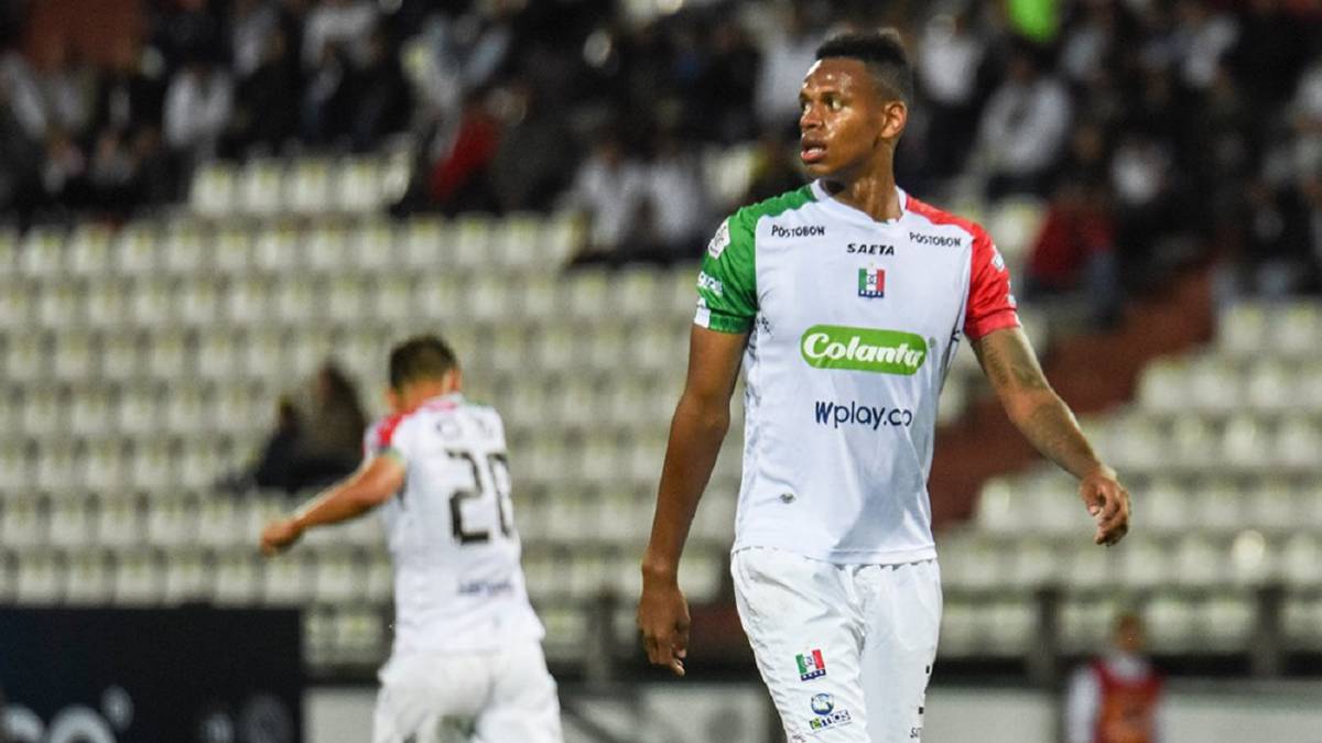 José Luis Moreno, defensa de Once Caldas, en carpeta de Millonarios