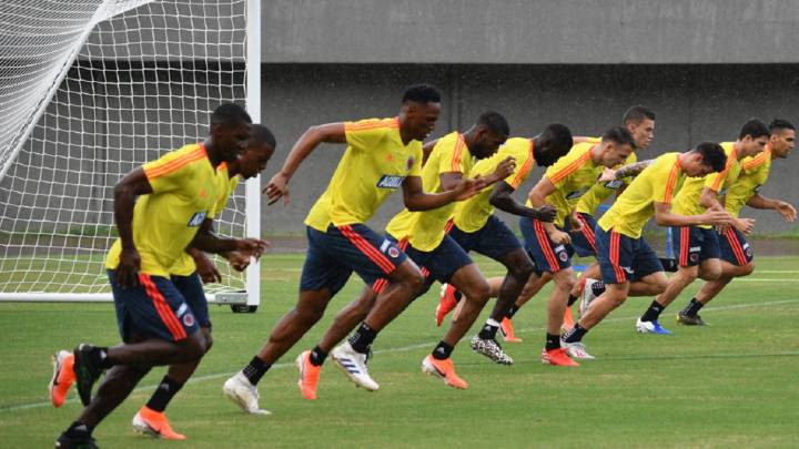 La Selección Colombia realizó su segunda práctica en Salvador Bahía