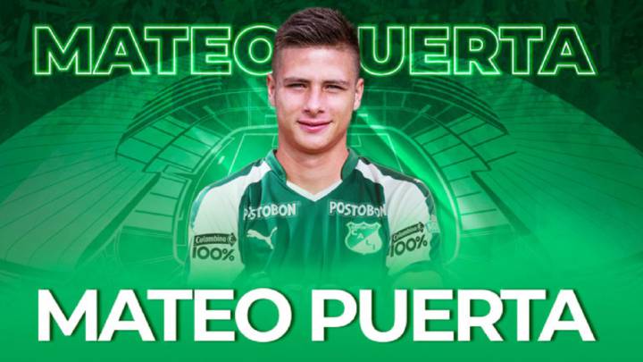 Mateo Puerta primer refuerzo del Cali para la Liga Águila II
