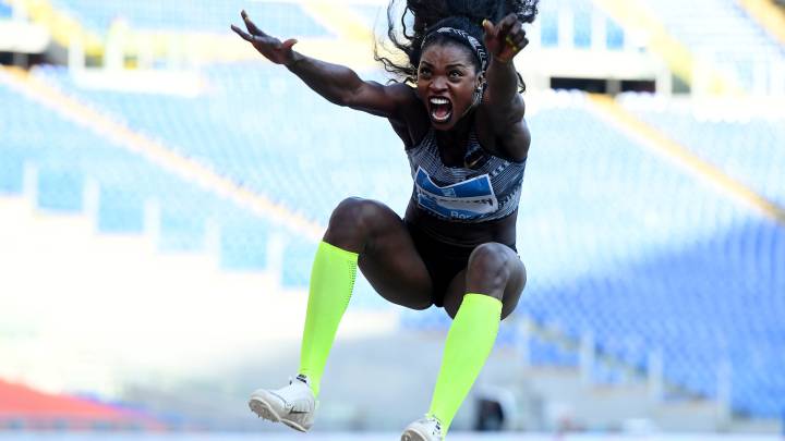 Caterine Ibarguen, atleta colombiana