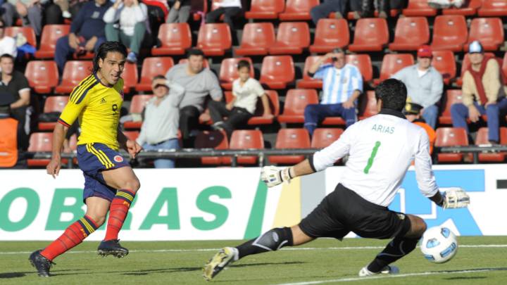 Falcao García y sus participaciones en Copas América.
