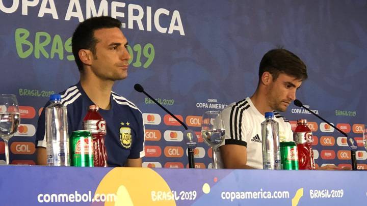 Lionel Scaloni, director técnico de Argentina