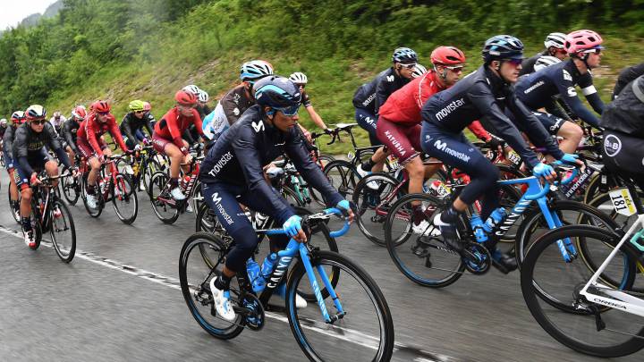 Nairo Quintana pierde tiempo en la etapa reina de Dauphine