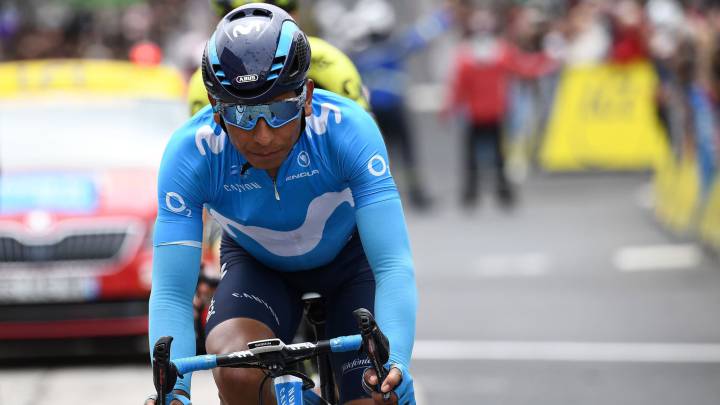 Nairo Quintana entró en el top 10 de la clasificación general del Criterium du Dauphine