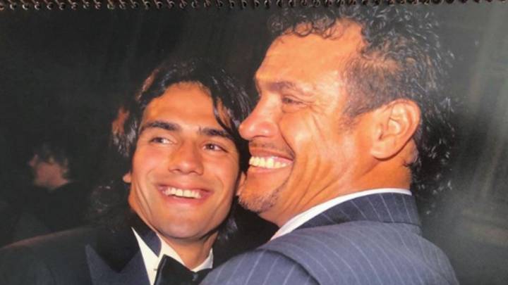 Falcao García se acuerda de su papá en el día del padre