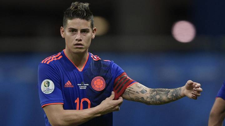 James Rodríguez, jugador de la Selección Colombia cerca de fichar por Napoli