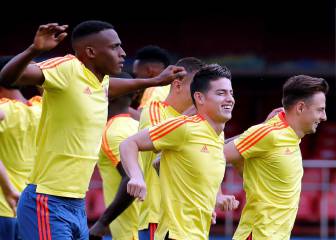 Colombia, por la clasificación a cuartos de final ante Qatar
