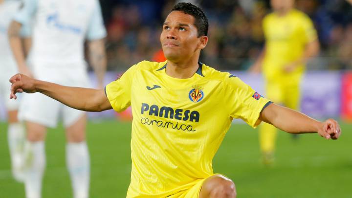 Carlos Bacca, delantero colombiano del Villarreal