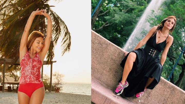 Amparo Grisales y Sara Uribe