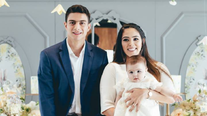 Stefan Medina y su esposa Liliana Ortiz