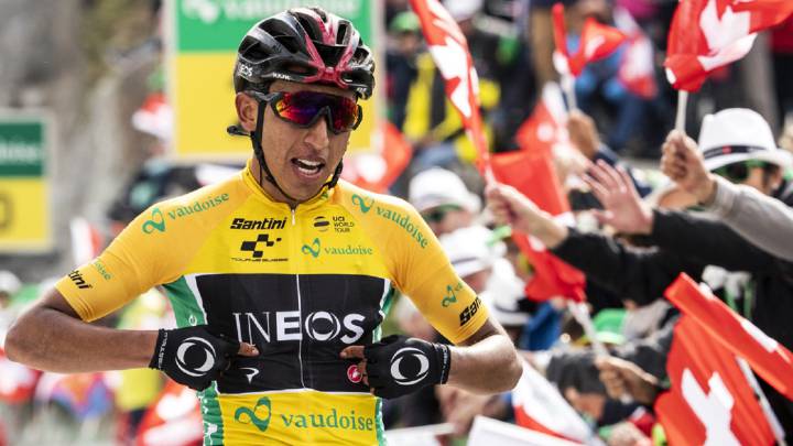 Egan Bernal, campeón de la Vuelta a Suiza