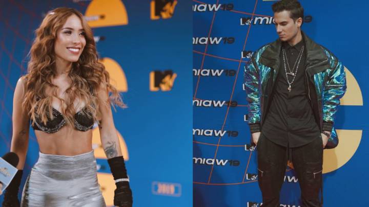 Luisa Fernanda W y Pipe Bueno se reencontraron en los MTV MIAW
