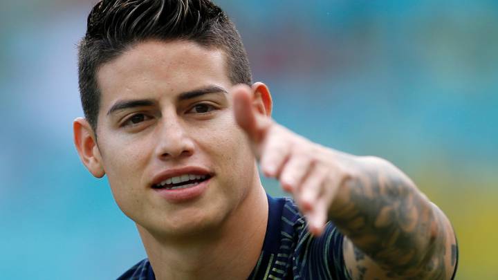 James Rodríguez, volante de la Selección Colombia