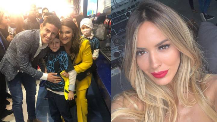 Shannon de Lima y la mamá de James Rodríguez alegraron a un niño en la Copa América.