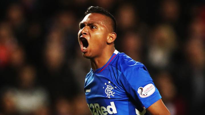 Alfredo Morelos, delanteros del Rangers