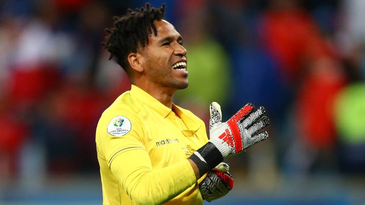 Pedro Gallese, figura de Perú en el triunfo 0-3 sobre Chile en semifinales de Copa América.