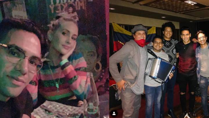 Falcao García estuvo de fiesta en Gaira en Bogotá.