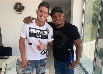 Zúñiga se reúne con James y levanta sospechas en Napoli