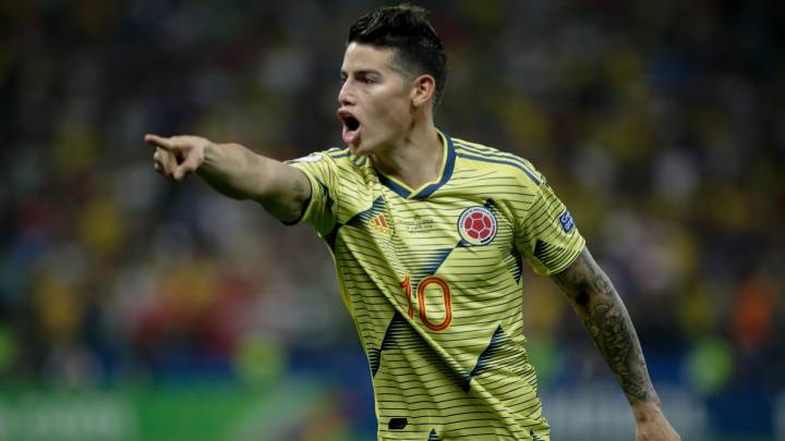 James Rodríguez, jugador de la Selección Colombia cerca de fichar por Napoli