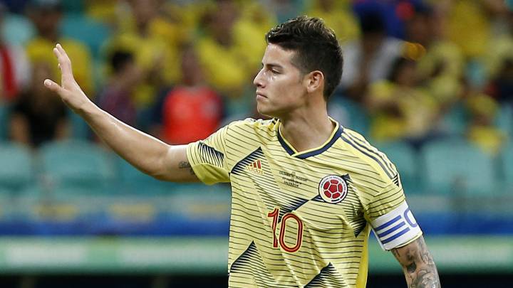 James Rodríguez, el colombiano que más se desvalorizó en el último año.
