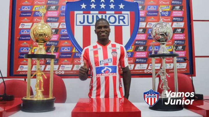 Germán Mera es presentado como nuevo refuerzo de Junior