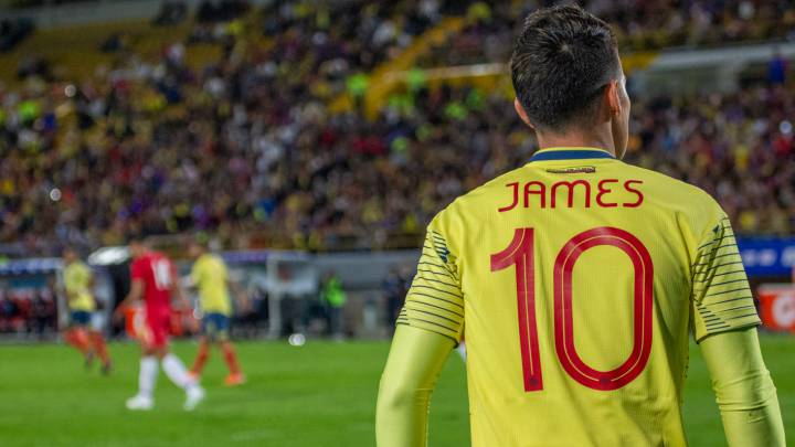 Así serían los XI de Napoli y Atlético Madrid con James.