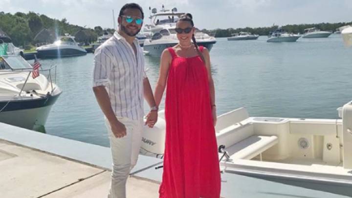 Paula Andrea Betancur y su esposo recibieron a su hija fátima.