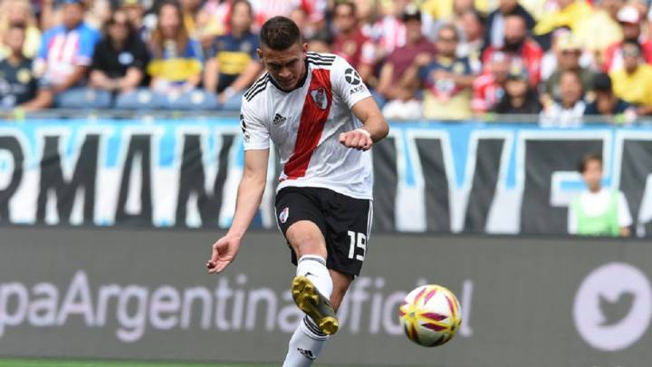 Rafael Santos Borré será titular en River Plate ante Gimnasia de Mendoza por Copa Argentina.