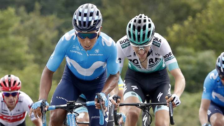 Nairo Quintana fue uno de los ciclistas favorecidos en la décima etapa del Tour de Francia en la que el ganador fue el holandés Wout Van Aert