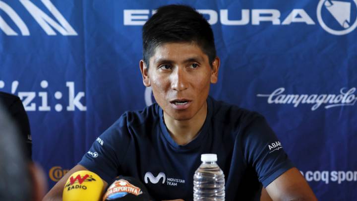 Nairo Quintana, optimista para la segunda semana del Tour de Francia 2019.
