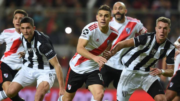 Rafael Santos Borré, delantero de River Plate
