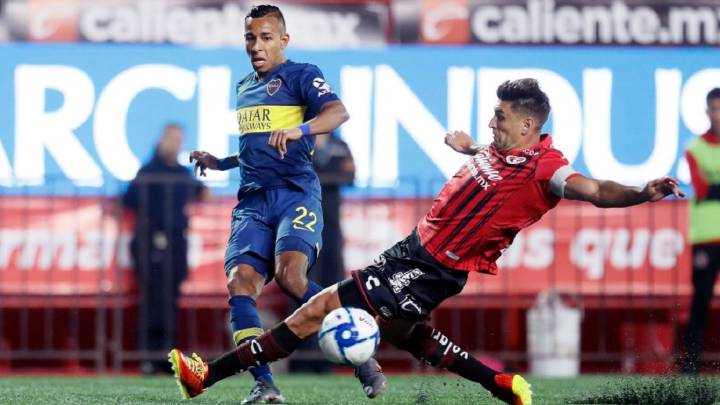 Sebastián Villa podría complicar su titularidad en Boca ante la llegada de Salvio