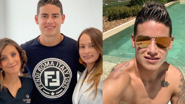 James Rodríguez se sometió a un procedimiento estético.