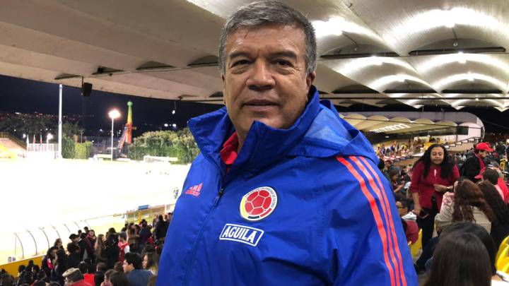 Nelson Abadía en el clásico Santa Fe vs Millonarios