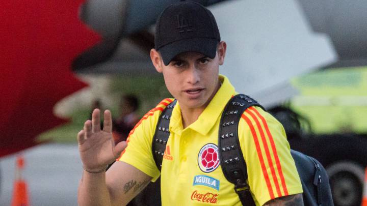 James Rodríguez en Catam
