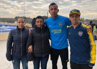 Villa, motivado por su familia marca en amistoso de Boca